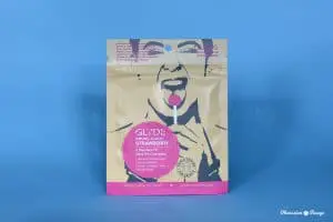 Glyde vegan strawberry condoms