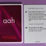 Nookii Aah Card Example