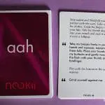 Nookii Aah Card Example